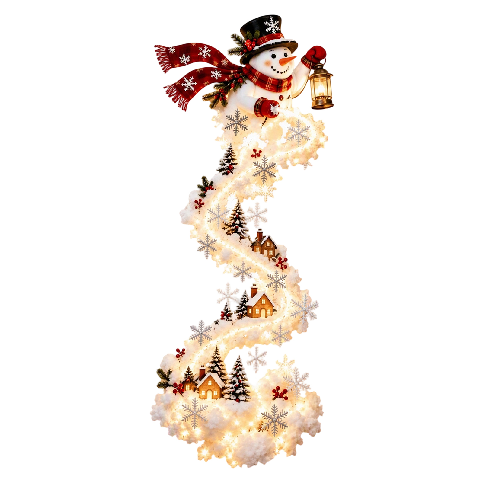 Christmas LED Magic Trail Wall - Lighting Christmas Decor 评论和价格